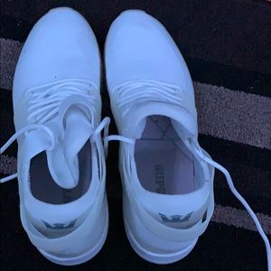 White Supra Shoes